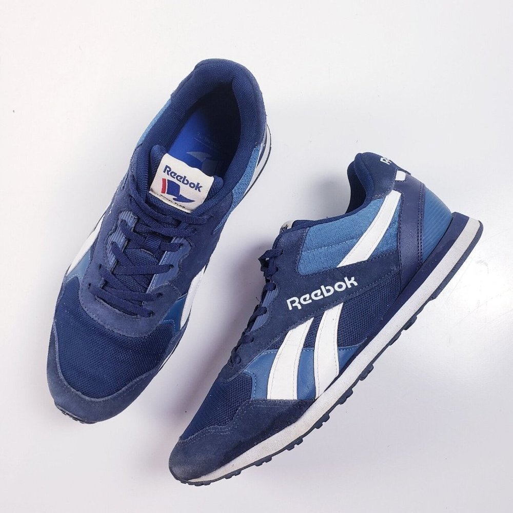 Reebok Mens 10.5 Royal Ultra Tempo  Blue Casual Shoes Running Sneakers BD3367